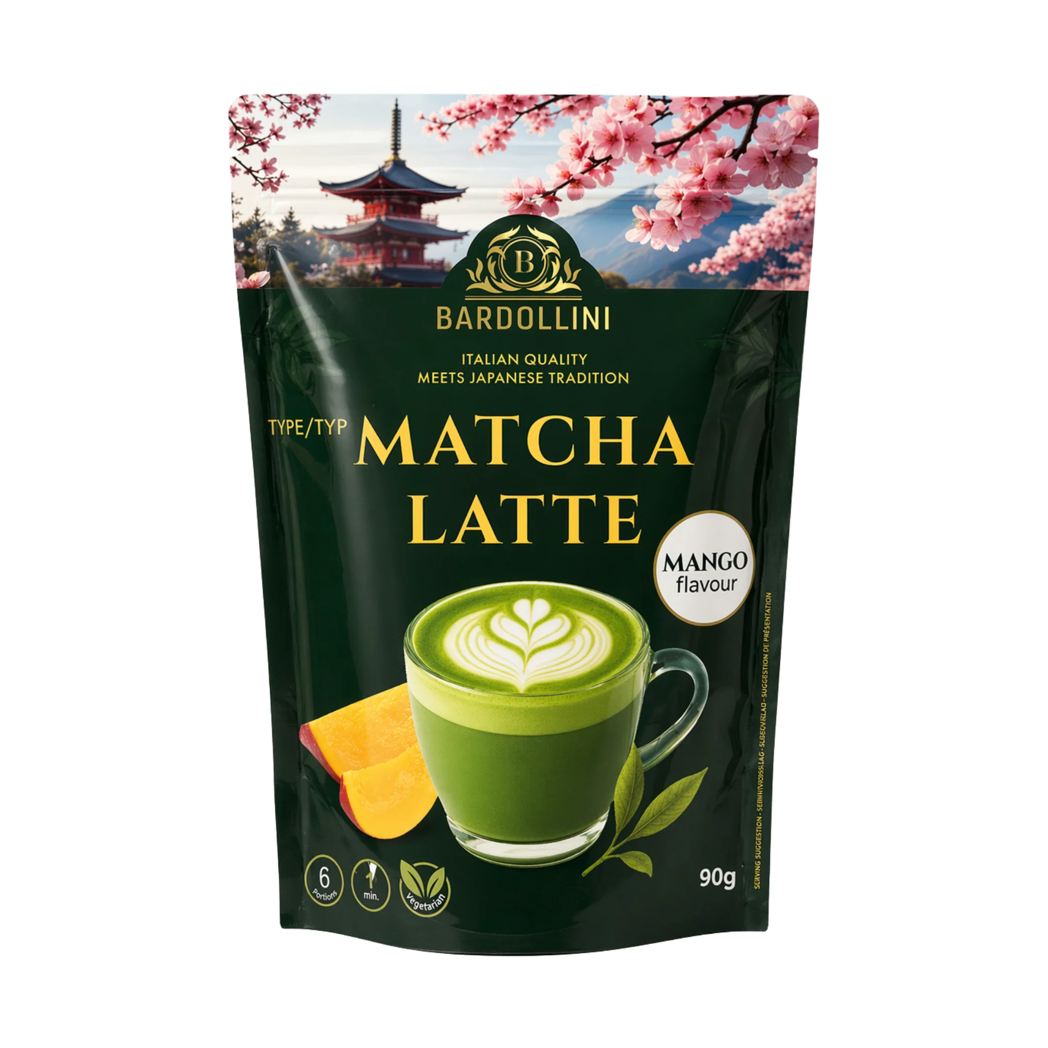 Bardollini Matcha Latte Mango