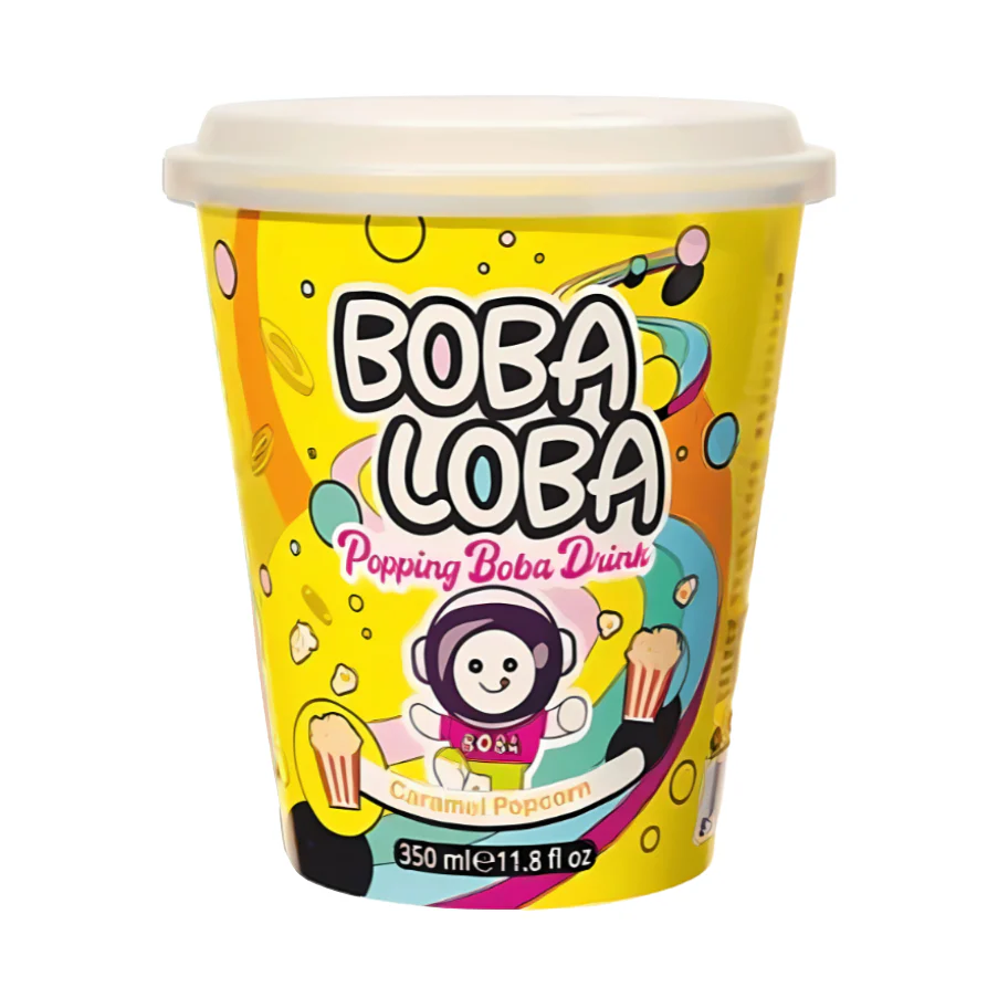 Boba Loba Caramel & Popcorn