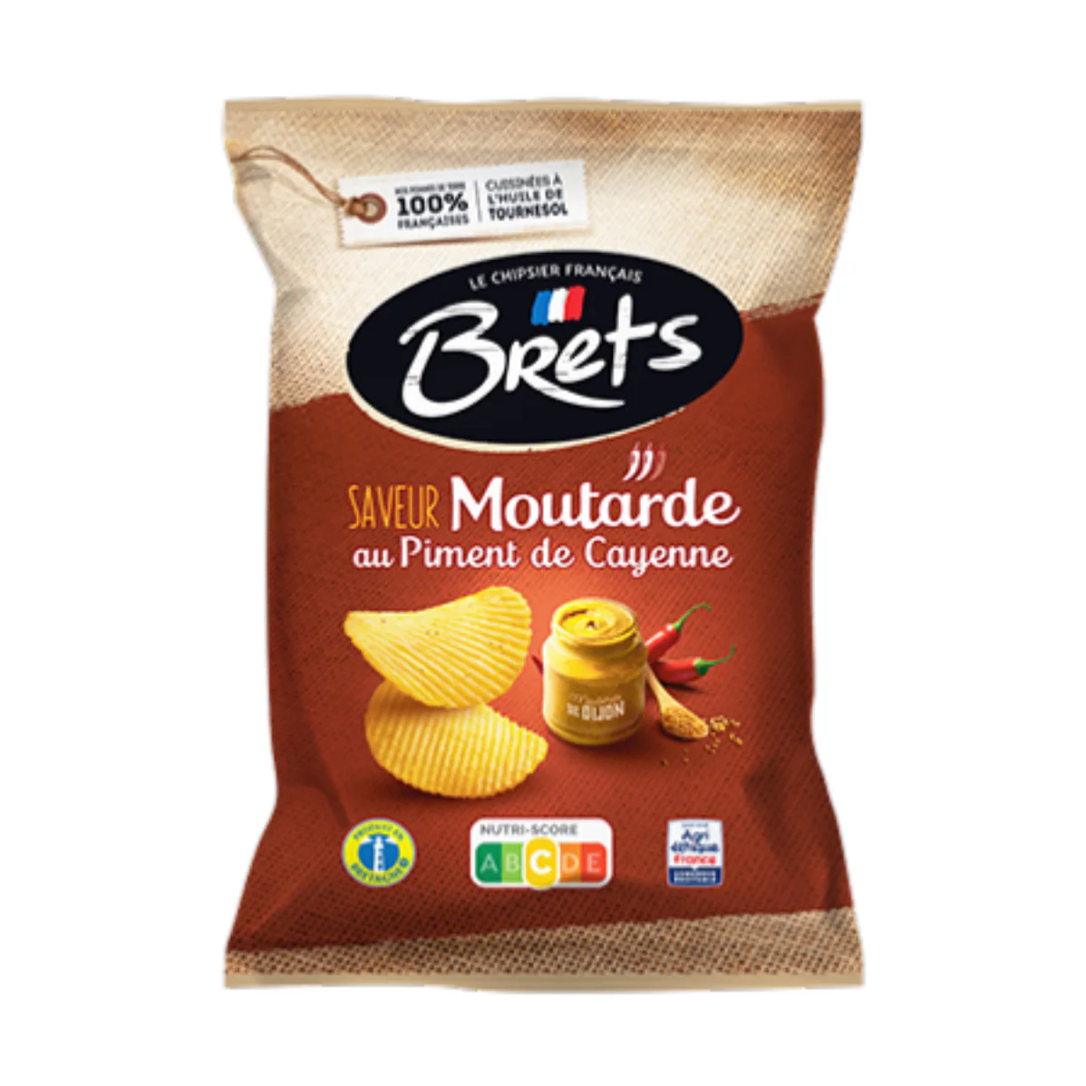 Brets Flavour Cayenne Pepper Mustard