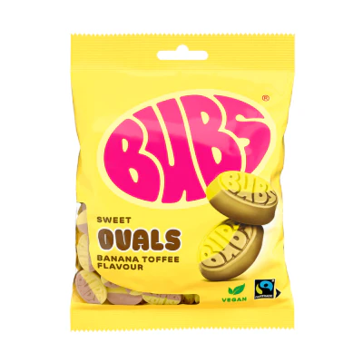 Bubs Godis Goody Sweet Ovals Banana