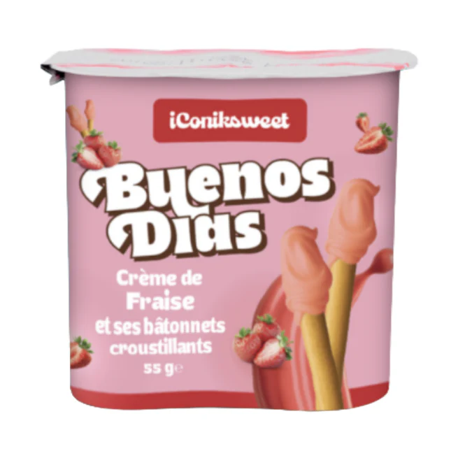 Buenos Dias Strawberry Cream Sticks