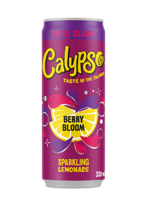 Calypso Sparkling Lemonade Berry Bloom Zero Sugar