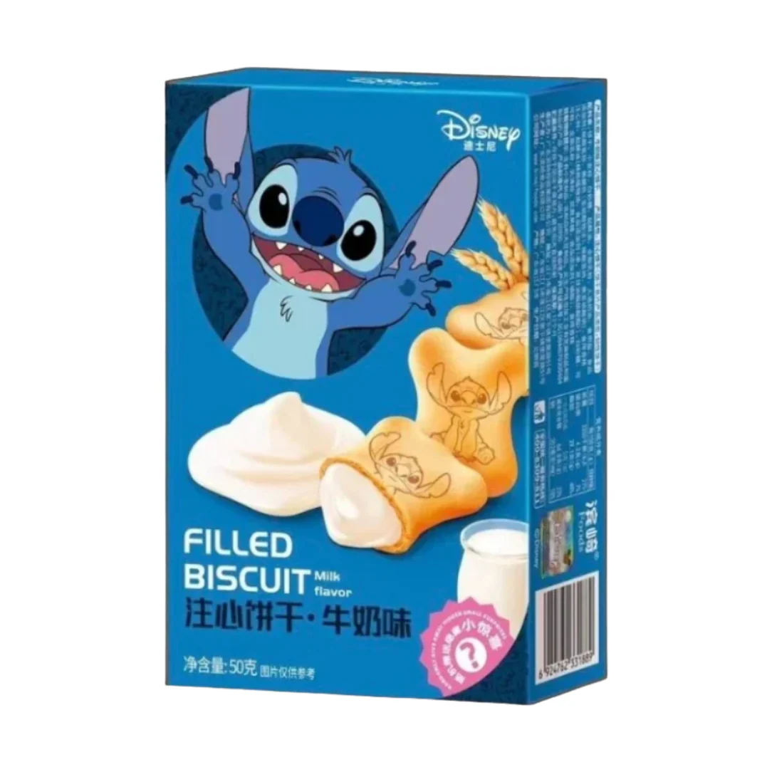 Disney Stitch Filled Biscuit Milk Flavor
