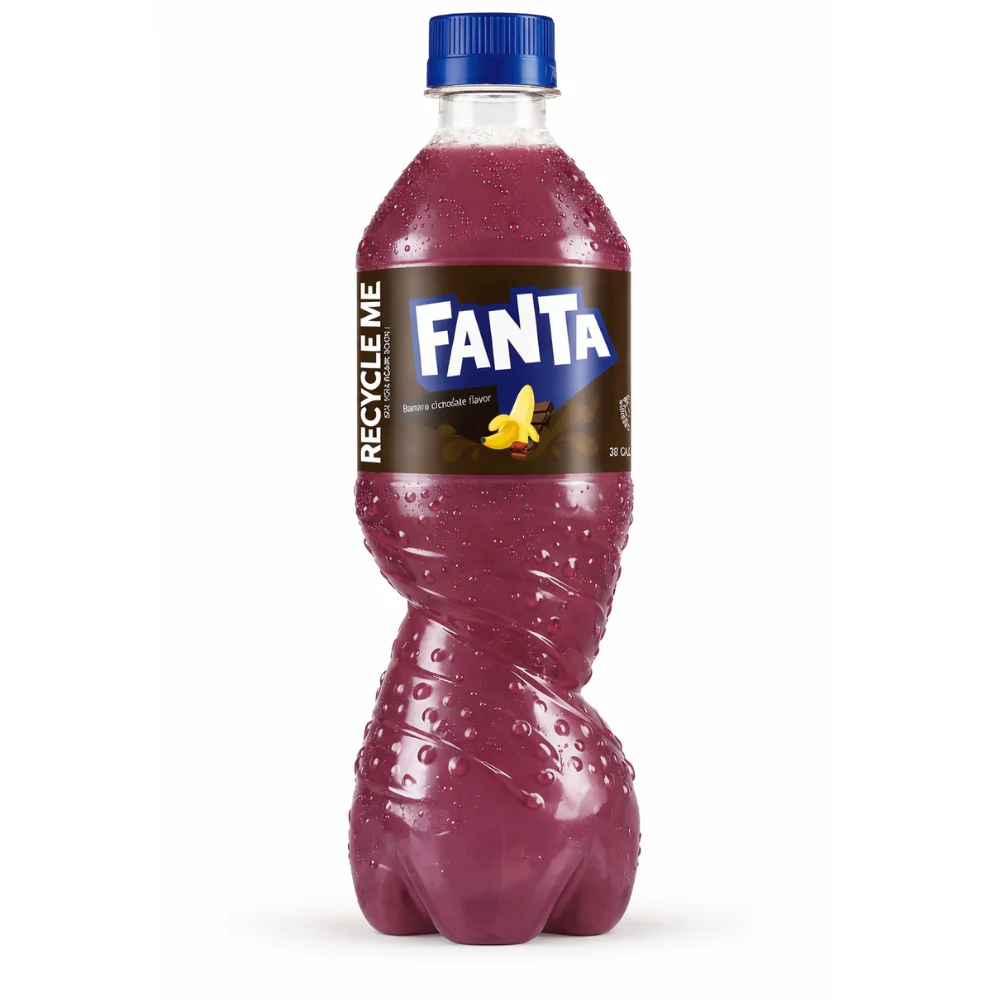 Fanta Bottle China Banana Chocolate