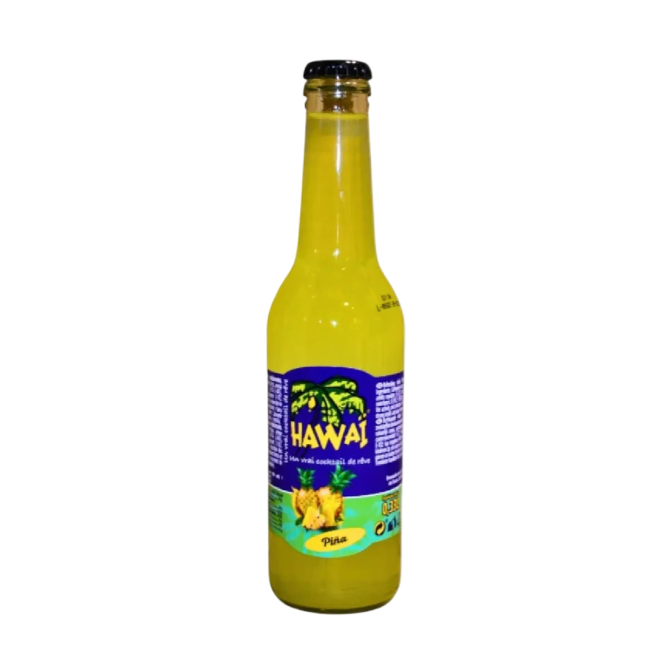 Hawaï Glass Bottle Pineapple