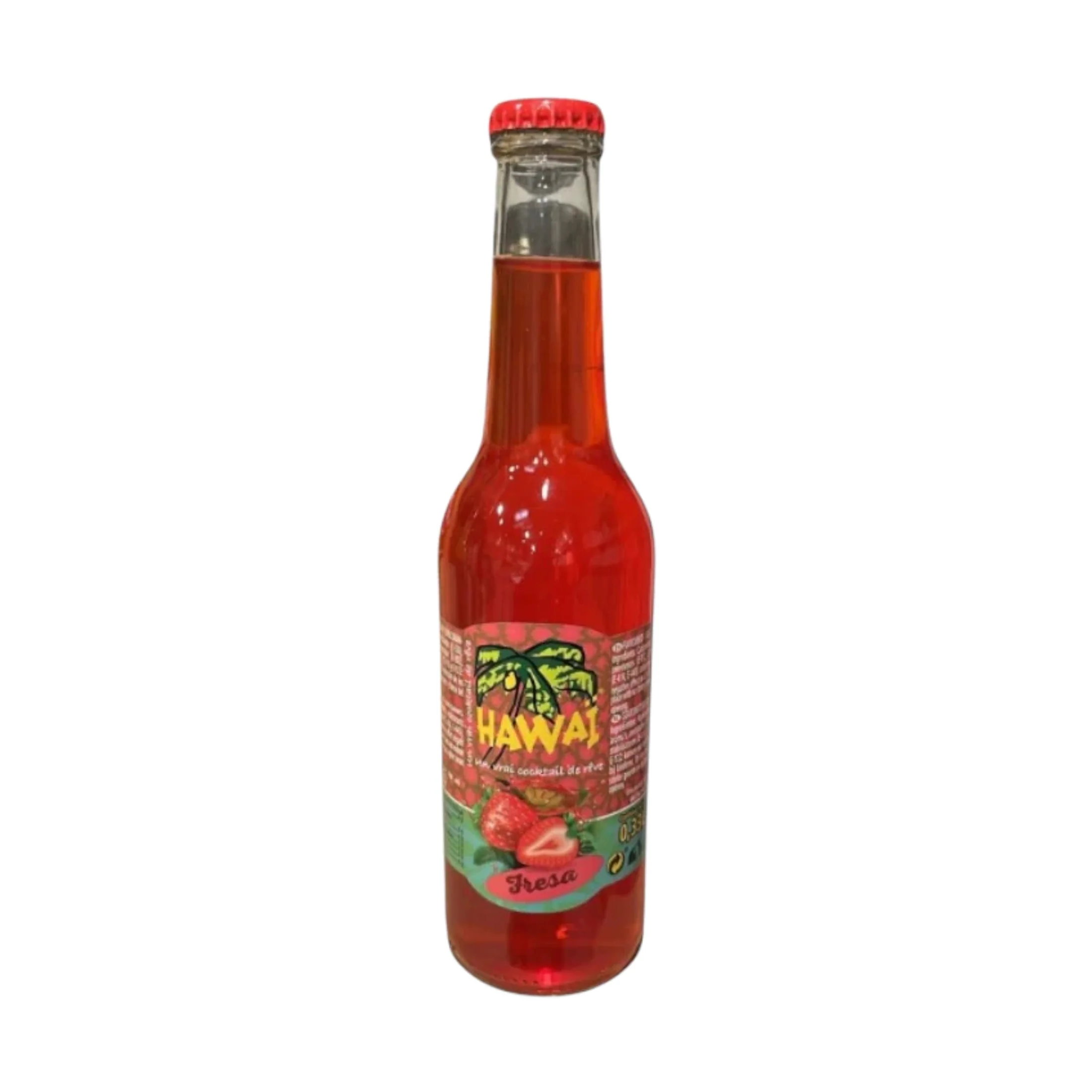 Hawaï Glass Bottle Strawberry