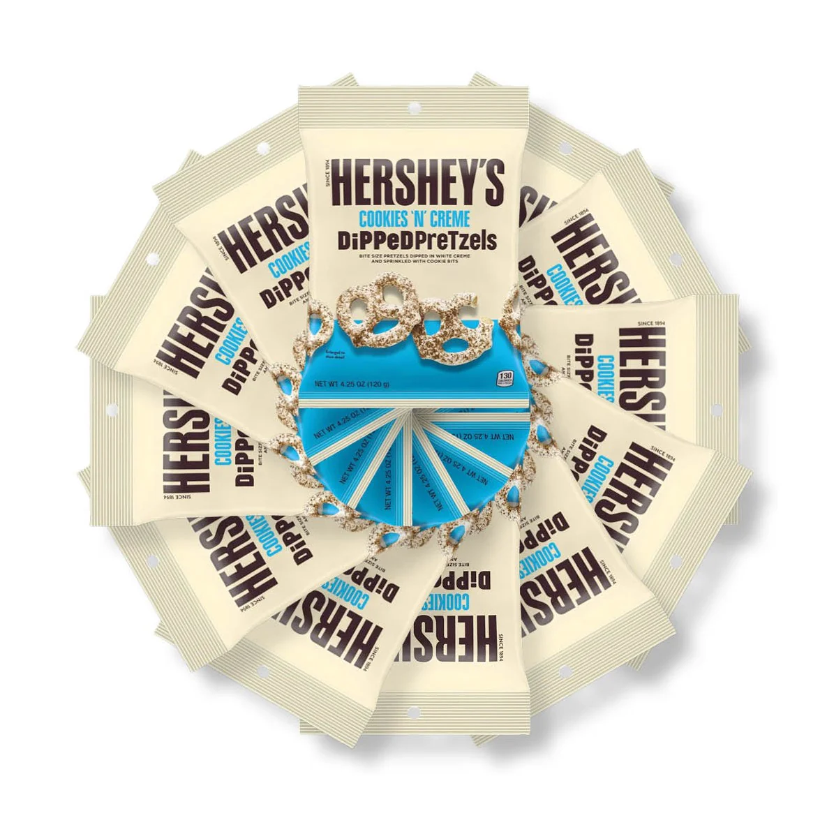 Hershey's Dipped Pretzels Cookies & Cream - Image 4