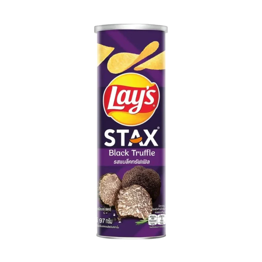 Lay's Stax Black Truffle Flavor