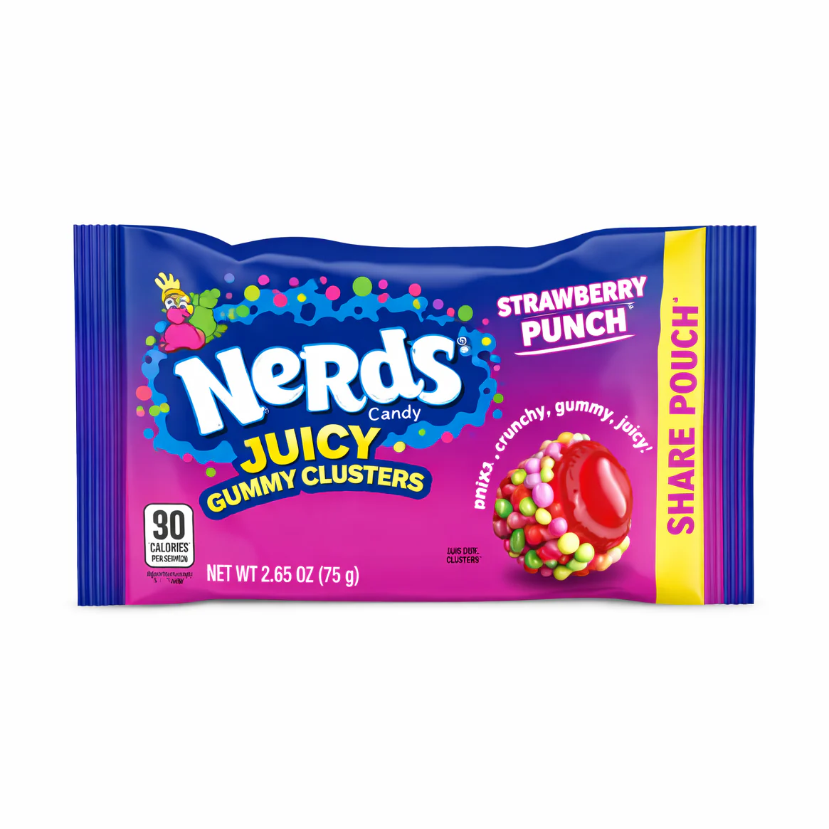 Nerds Strawberry Punch Juiced Gummy Clusters Strawberry