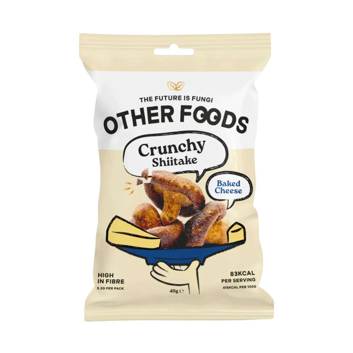 Other foods Crunchy Shiitake Baked Cheese