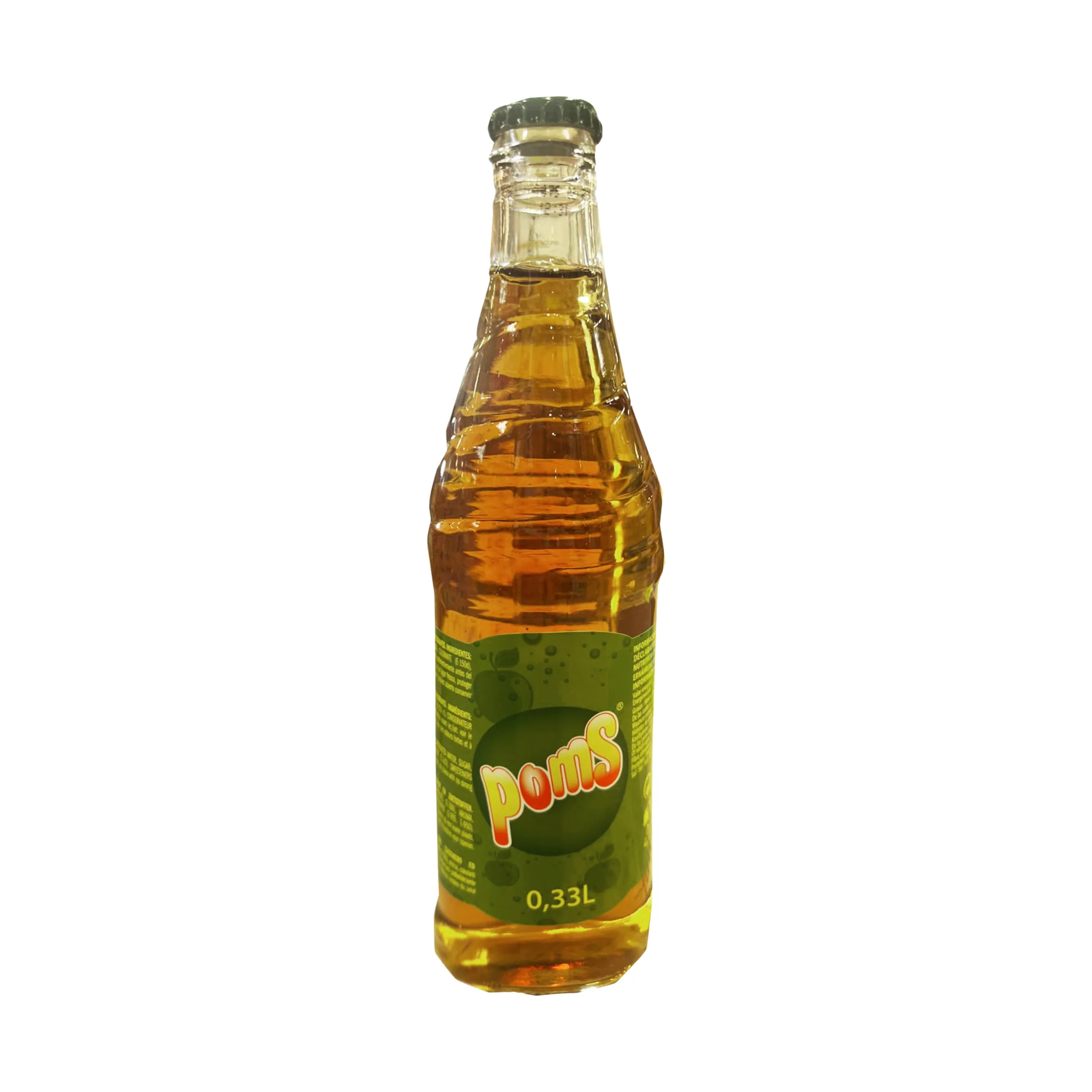 Poms Glass Bottle Apple