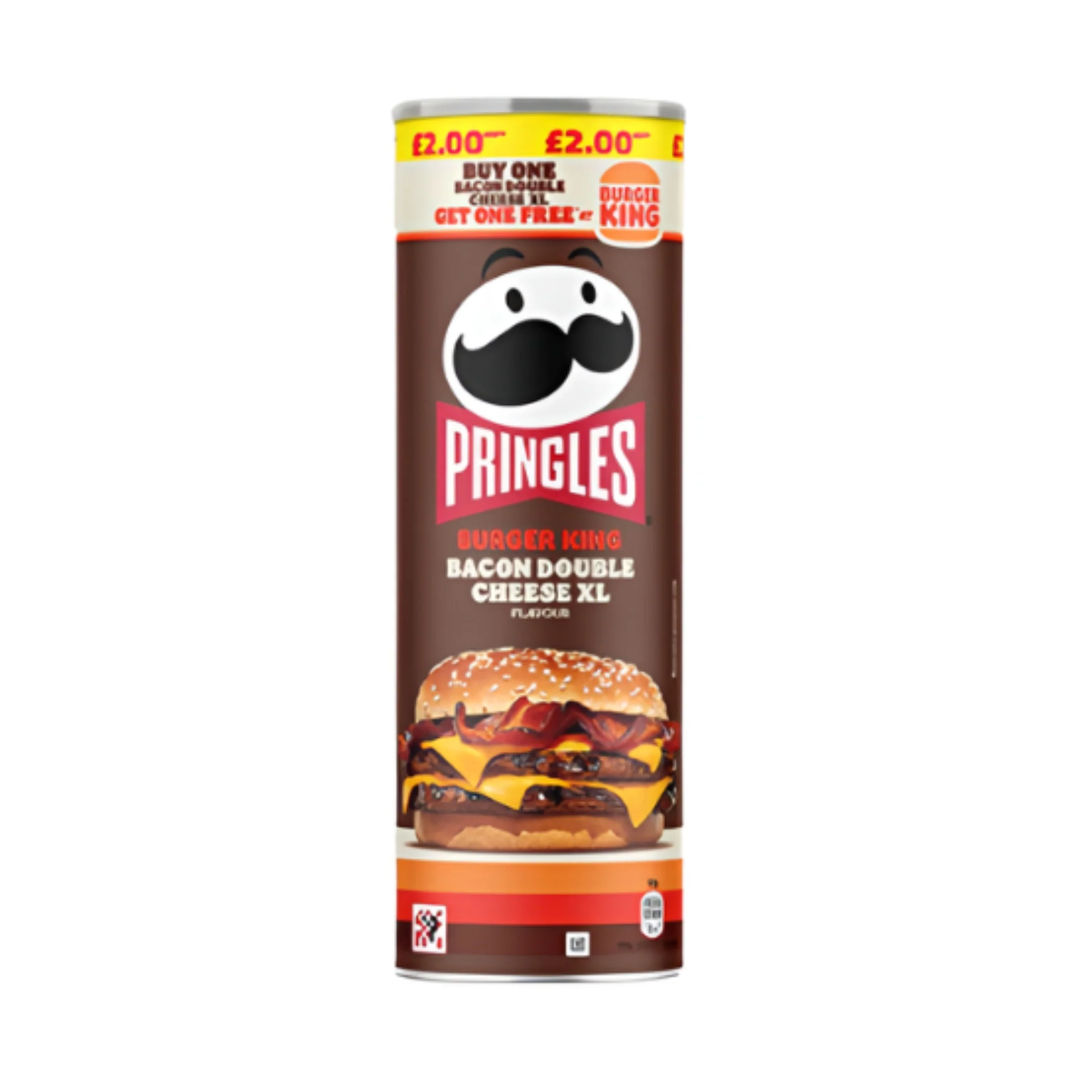 Pringles Burger King Bacon Double Cheese XL