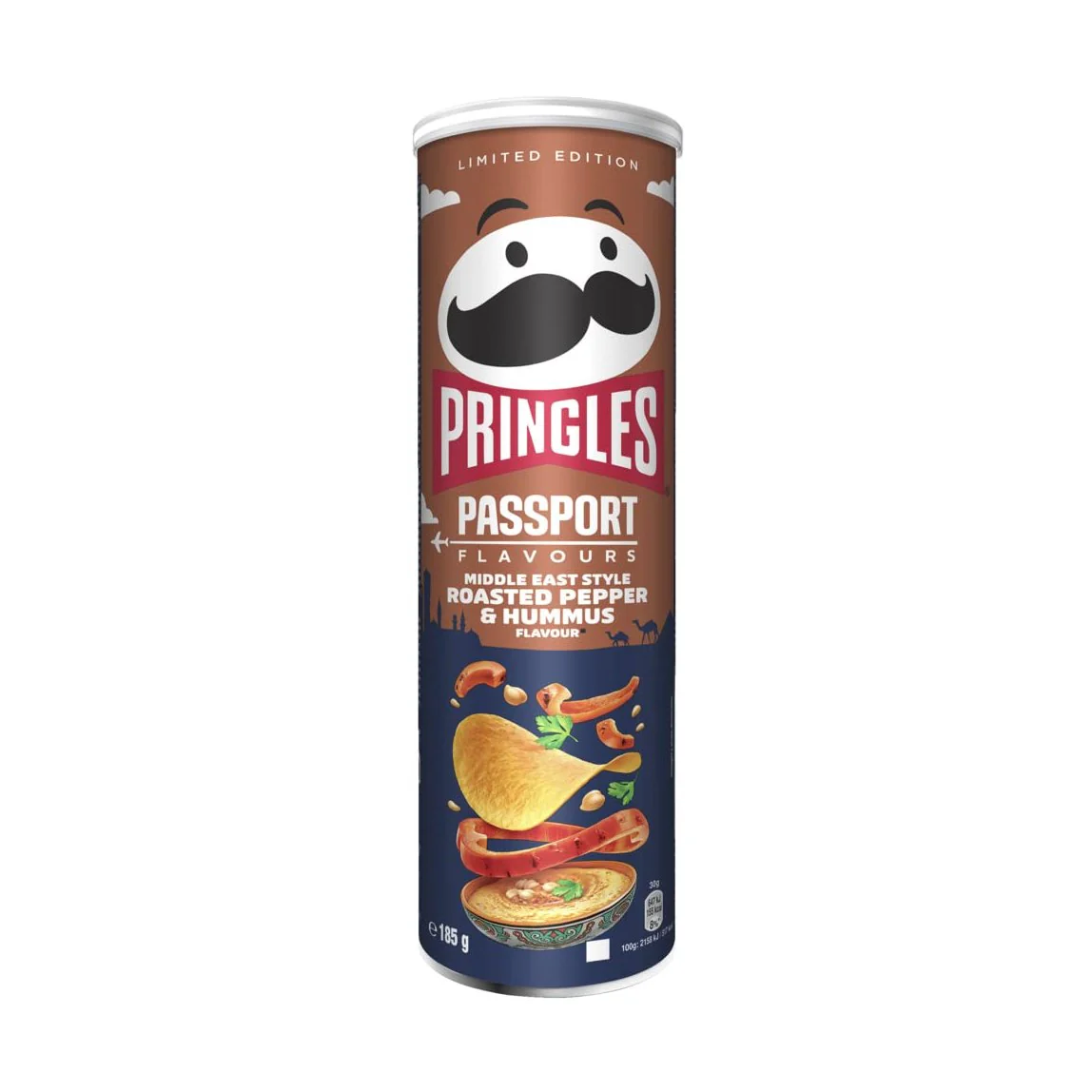 Pringles Middle East Style Roasted Pepper & Hummus