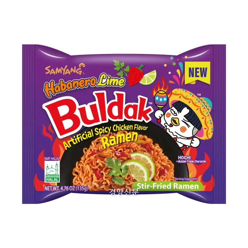 Samyang Ramen Hot Chicken Habanero Lime