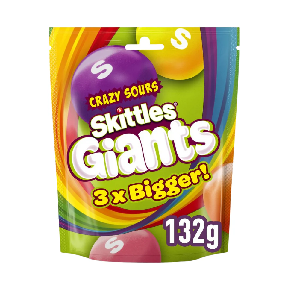 Skittles Giant Crazy Sours