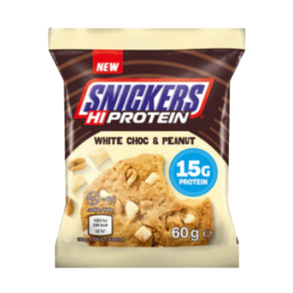 Snickers White Chocolate Protein Cookie