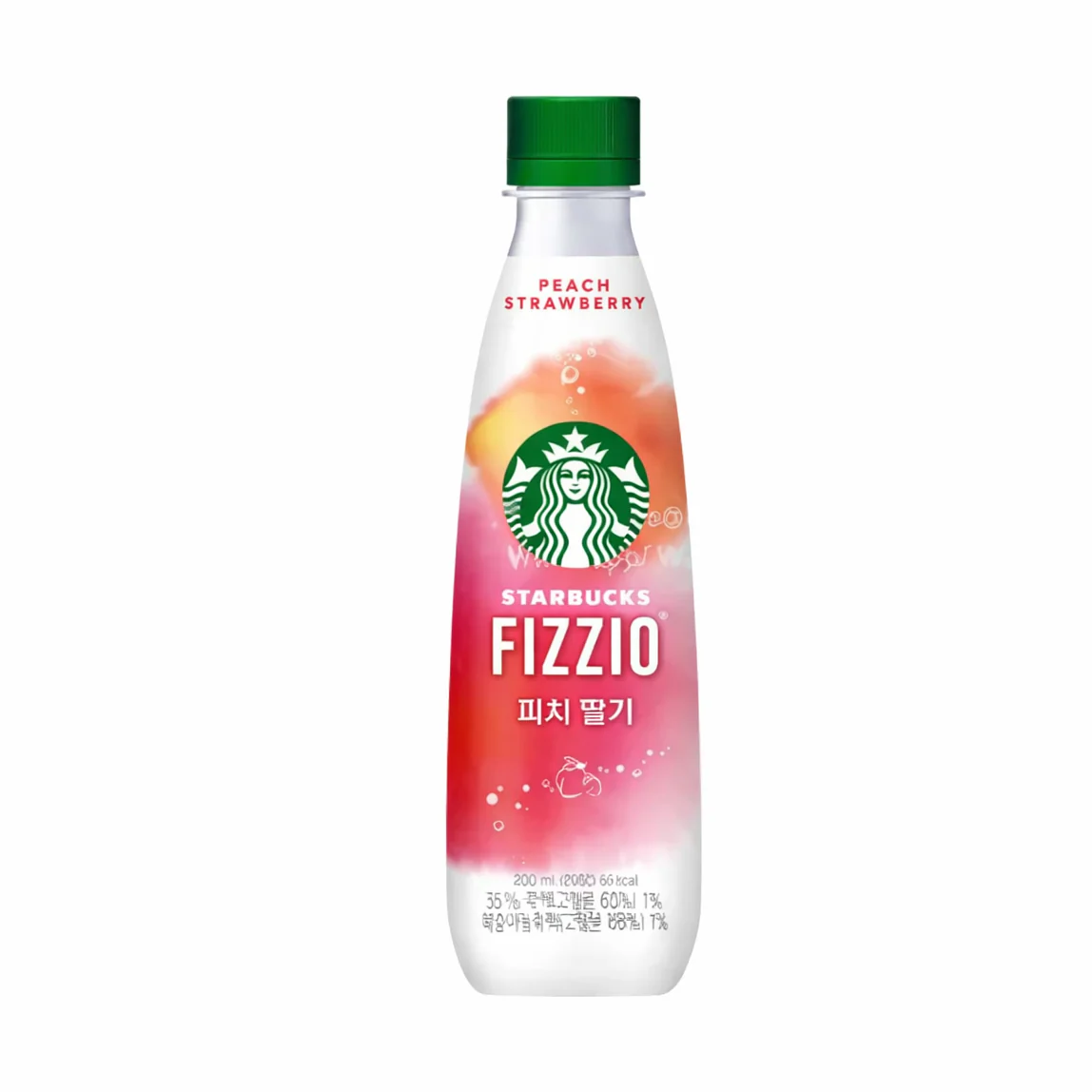 Starbucks Fizzio Peach strawberry