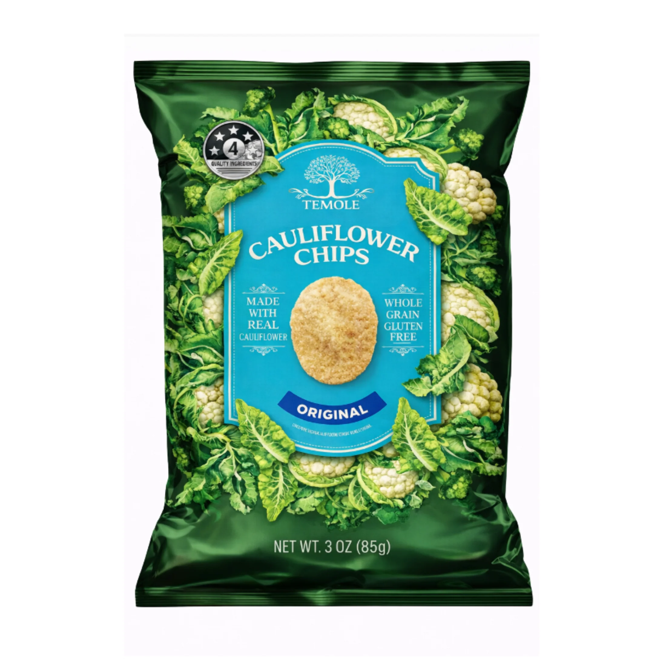 Temole Cauliflower Chips Original
