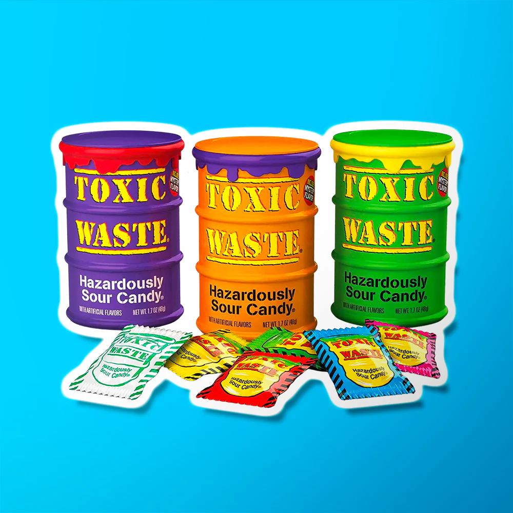 Toxic Waste Hazardously Sour Candy - Image 2