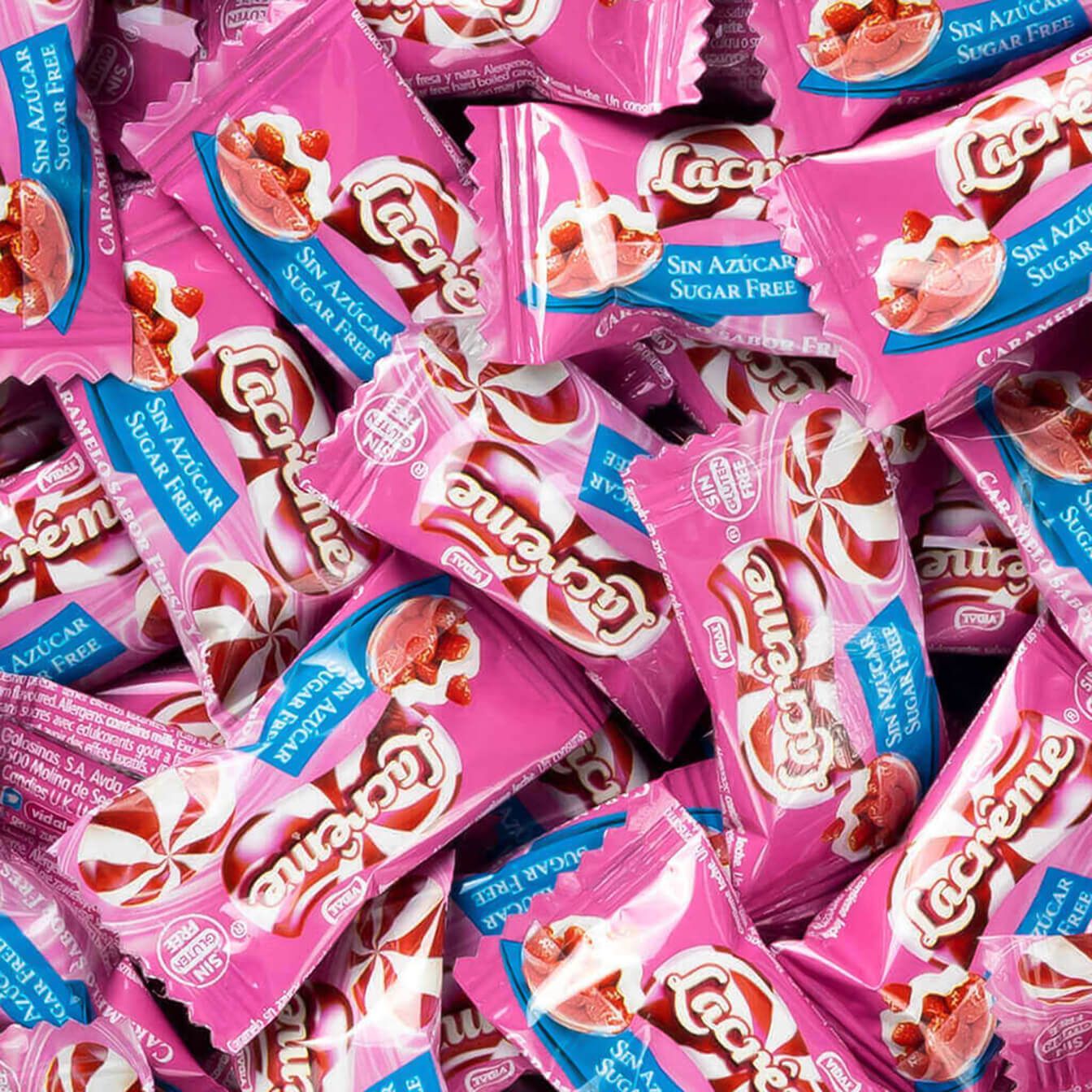 Vidal Lacrême Sugar Free Strawberry & Cream Small - Image 2