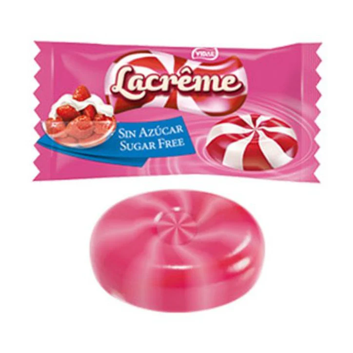Vidal Lacrême Sugar Free Strawberry & Cream Small - Image 3