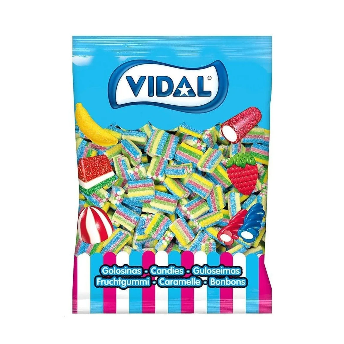 Vidal Sour Bricks Rainbow